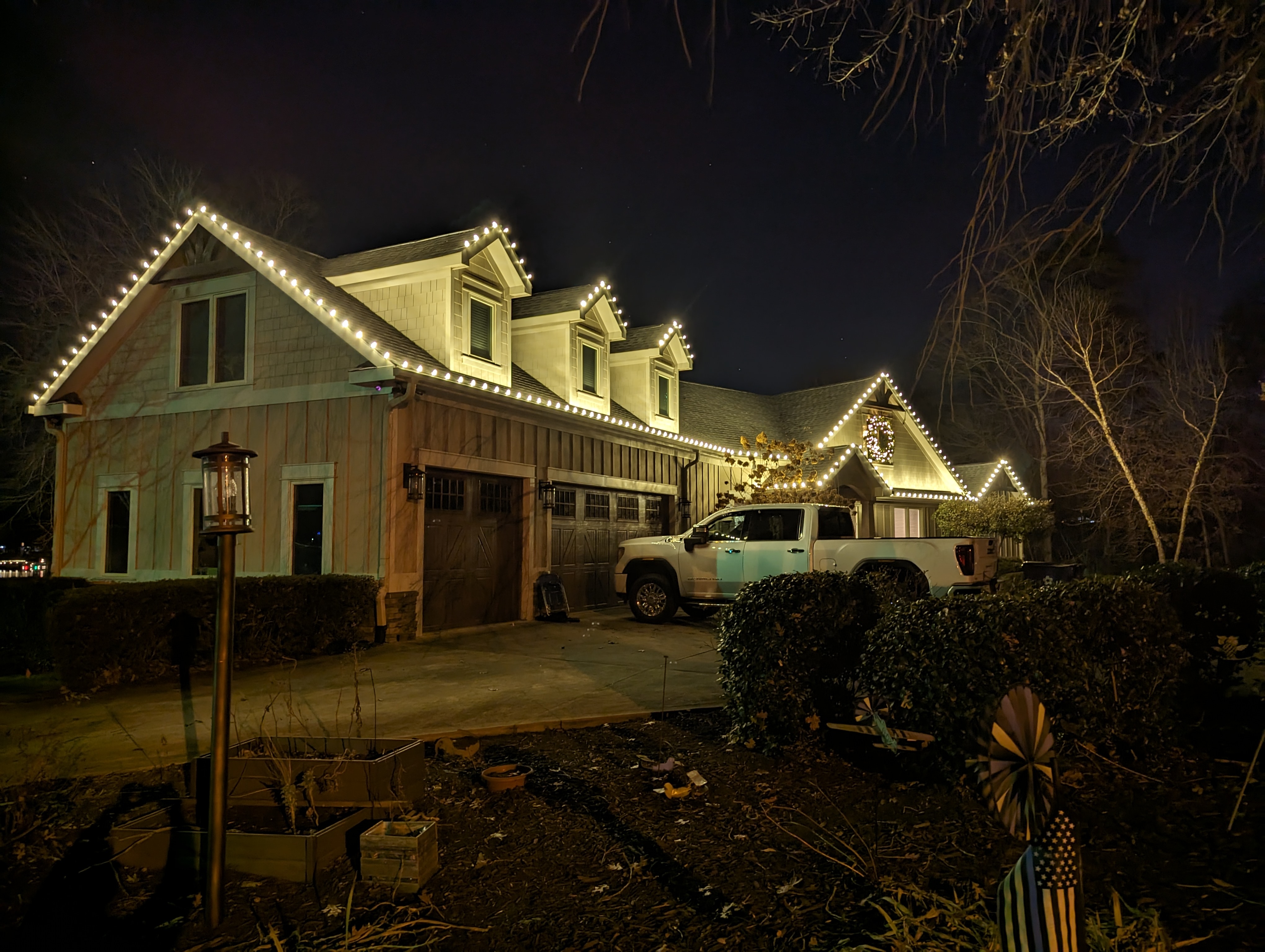 Transforming Winter Nights into a Dazzling Display - Another Christmas Light Installation in Denver, NC